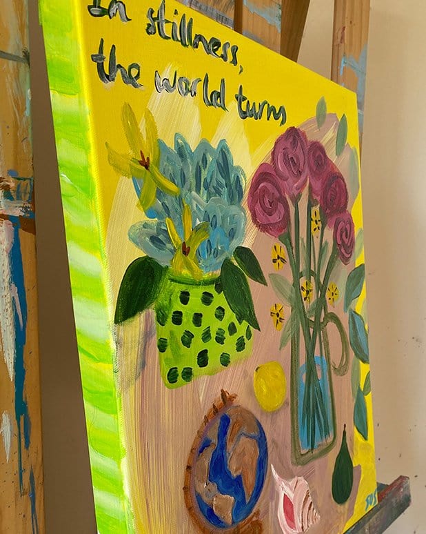 In Stillness The World Turns - Original Art