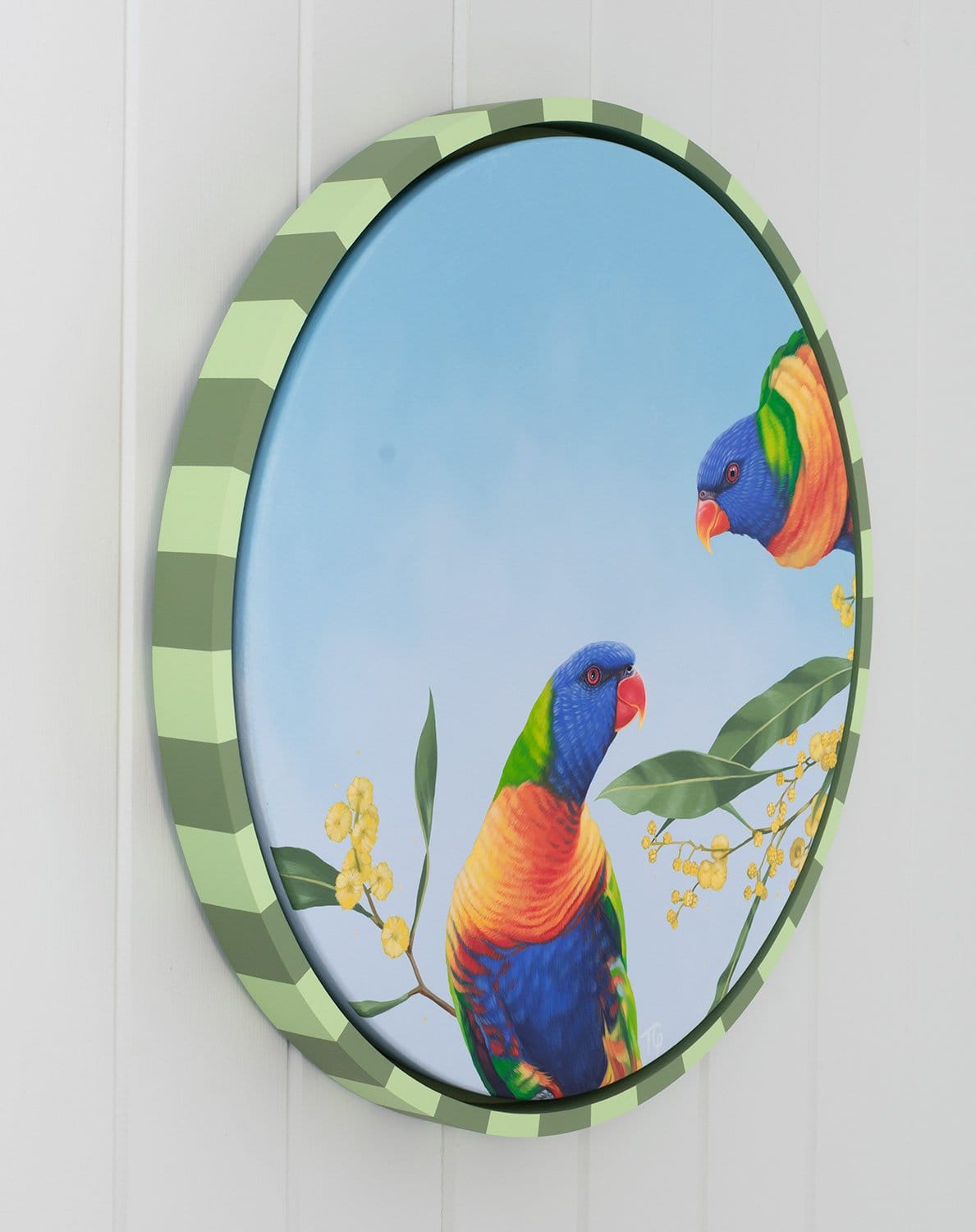 You're The Sunshine To My Rainbow-Original Art-Teneille Grace-Greenhouse Interiors Pty Ltd