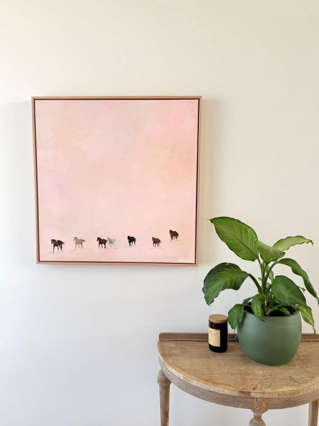 On The Subject Of Neighs - Original Art-Original Art-Alli Geers-Greenhouse Interiors Pty Ltd