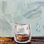 Whiskey On Green - Original Art