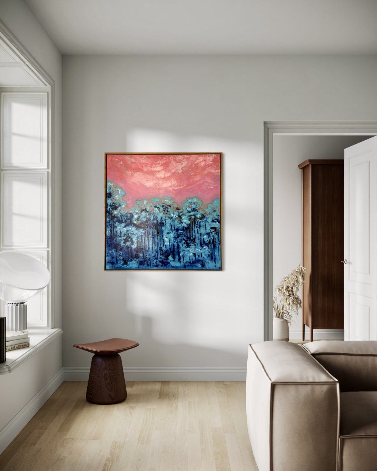 Beneath A Pink Sky - Original Art