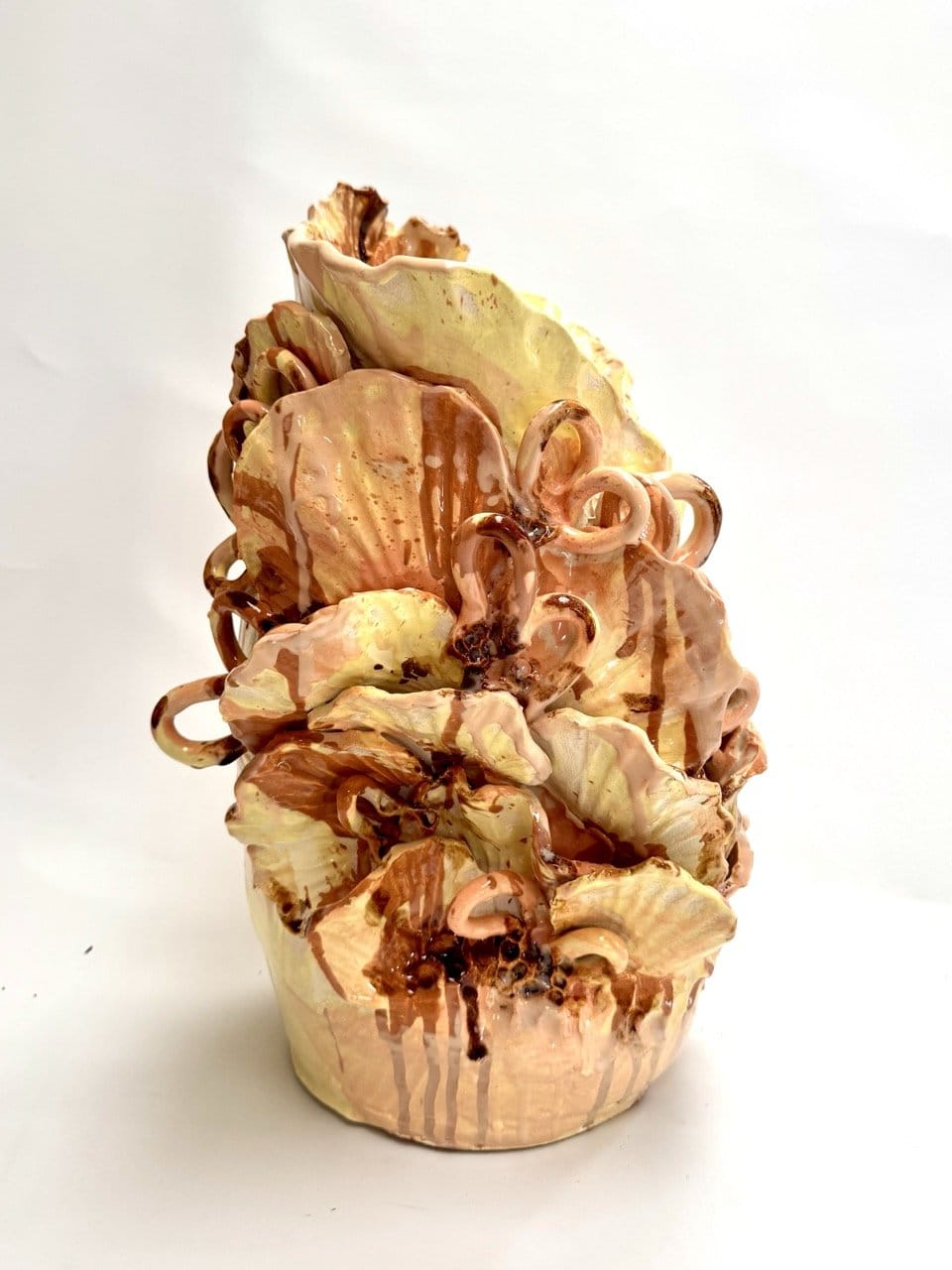 Lemon Slice - Sculptural Vase-Ceramics-Lauren Barton-Greenhouse Interiors Pty Ltd