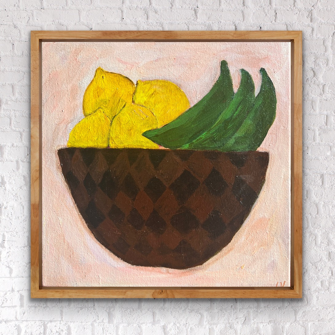 Lemons And Bananas - Original Art