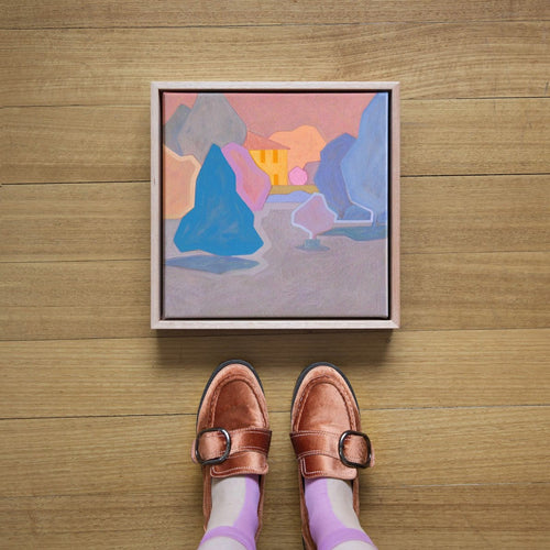 Orange House - Original Art