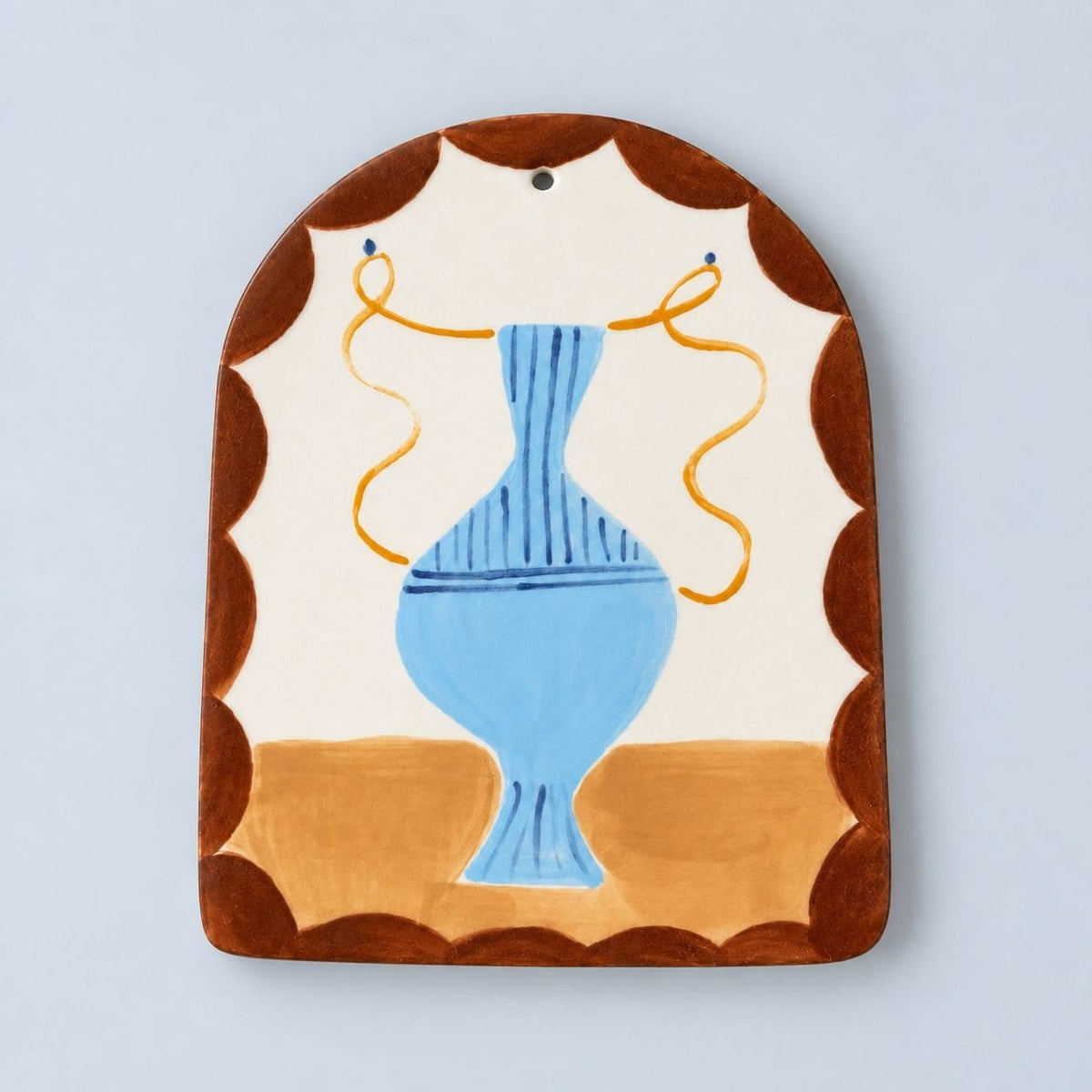 Art Tile - Light Blue Vase