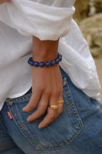 Lily & May - Lapis Bracelet-Jewellery-Lily and May-Greenhouse Interiors Pty Ltd