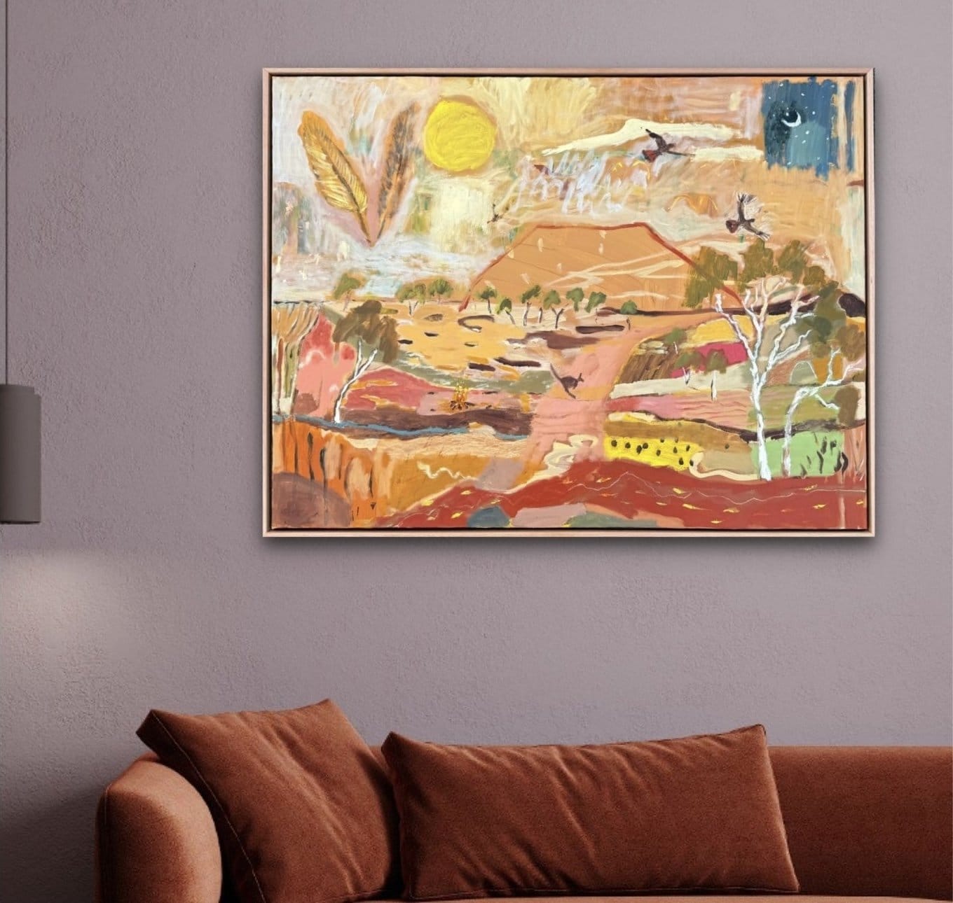 Across Country - Original Artwork