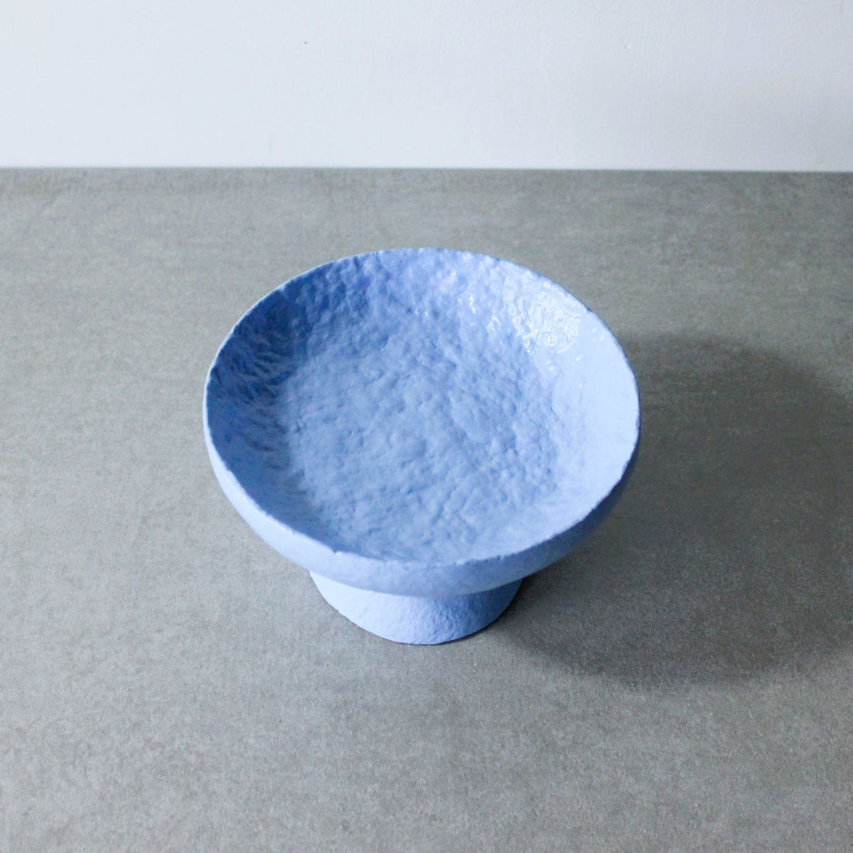 Pedestal Trinket Bowl - Cornflower Blue