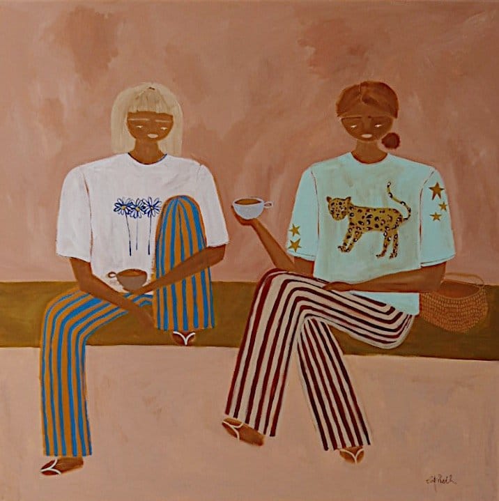 Morning Coffee Dates - Original Art