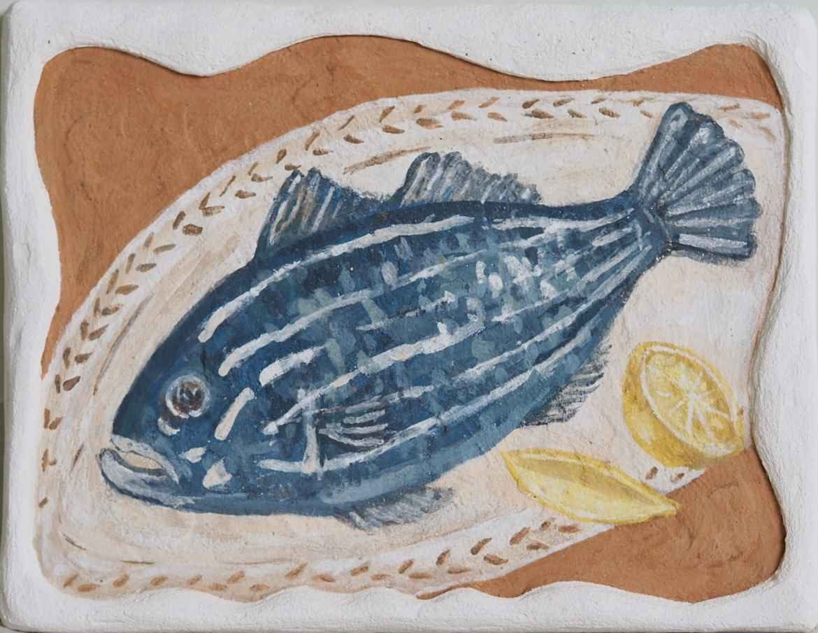 Blue Fish - Original Art