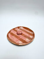 Dish + Incense Rock 'Pink/Copper'