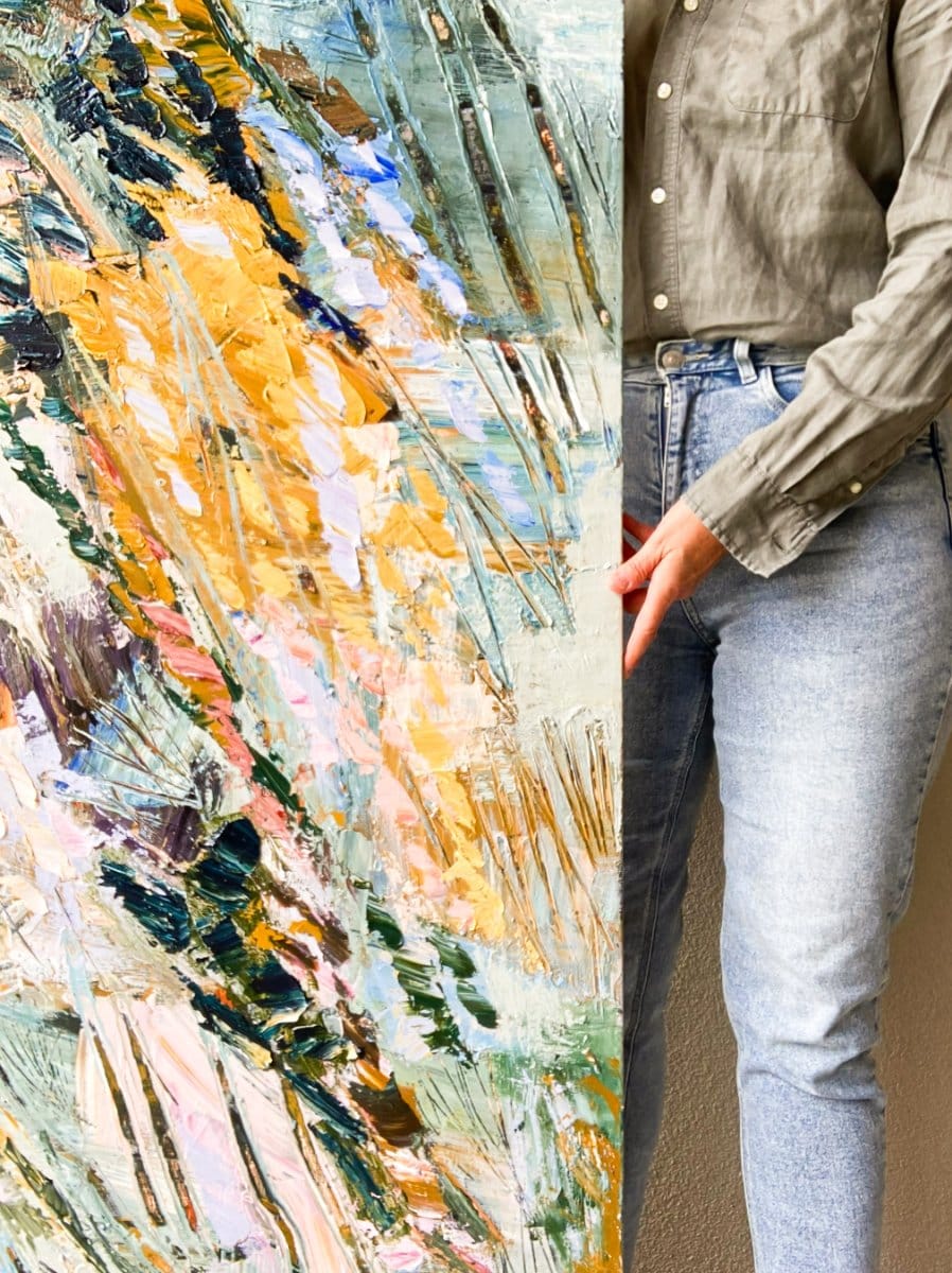 Woodland Veil Original Artwork-Original Art-Katie Wyatt-Greenhouse Interiors Pty Ltd