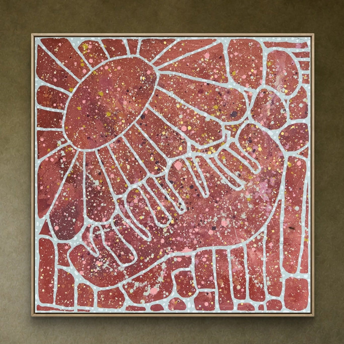 Pente Da Flor - Original Art