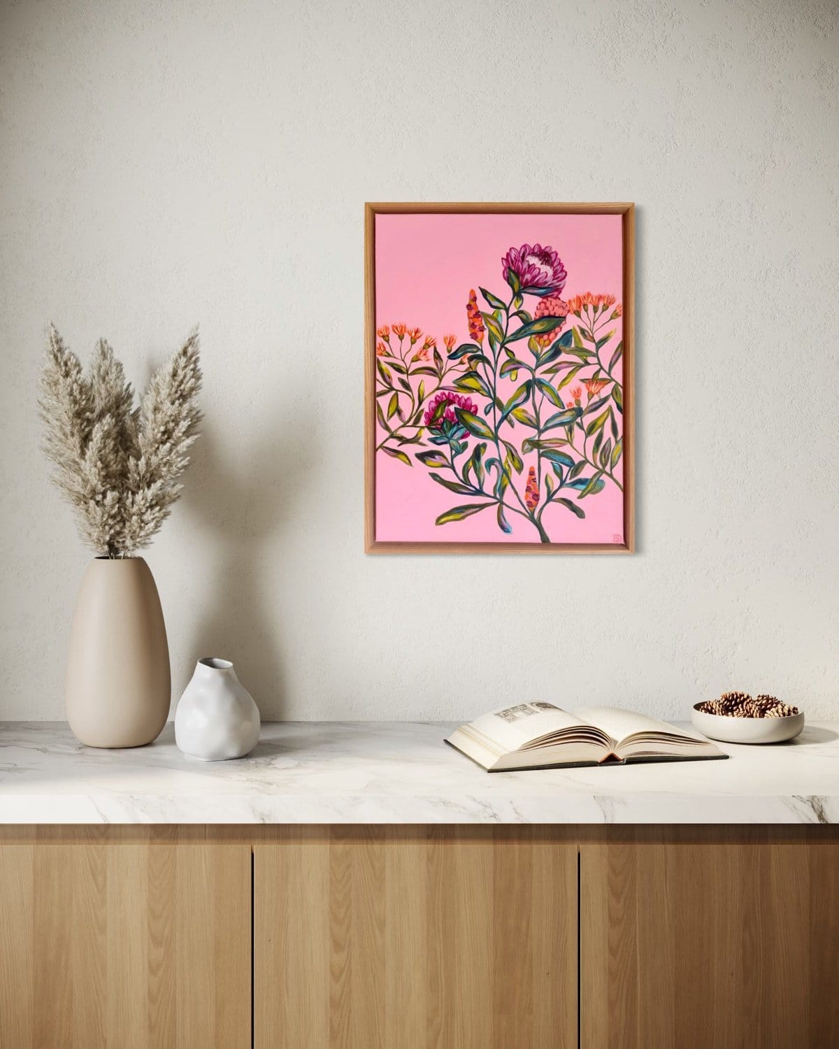 Blush And Bloom - Original Art