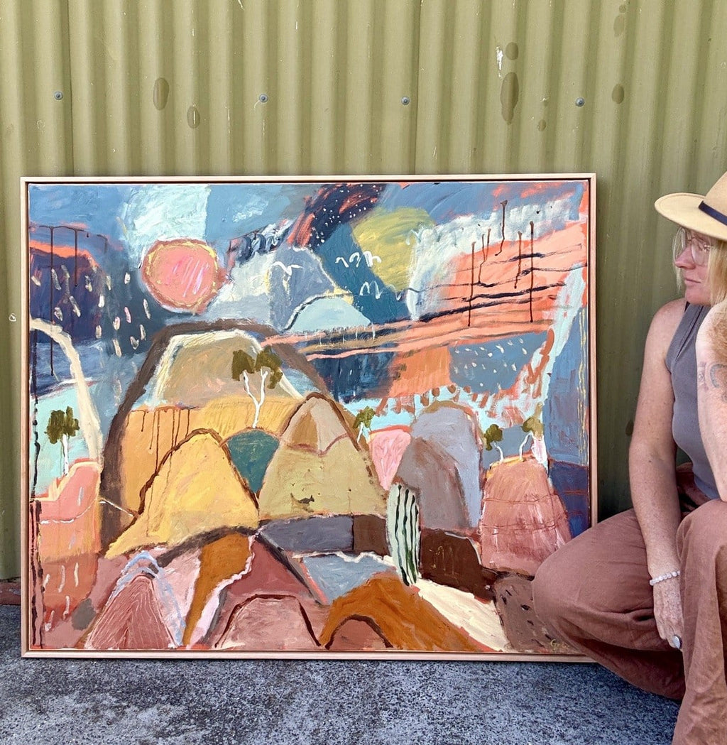 Wet Season Downpour - Original Artwork