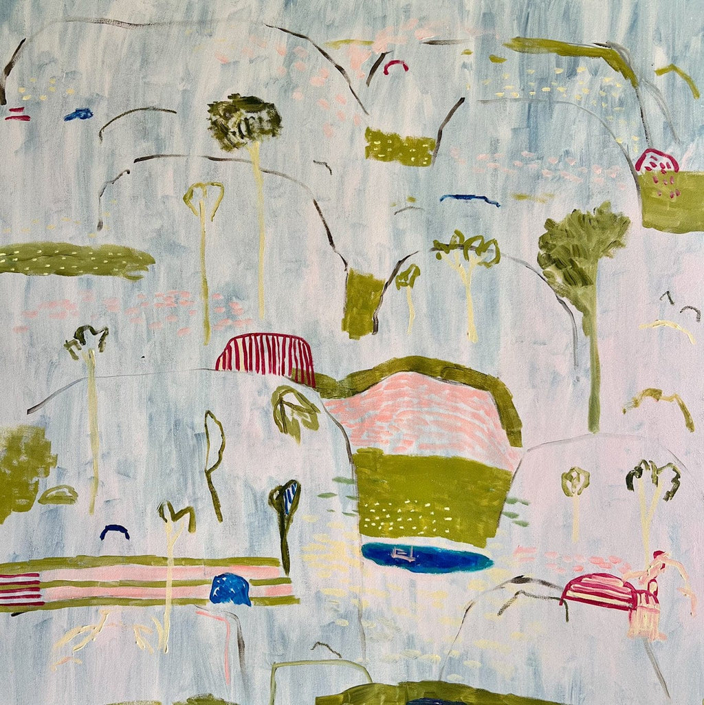 Alexandra And The Springs  - Original Art