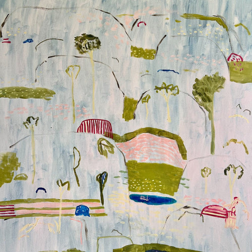 Alexandra And The Springs  - Original Art