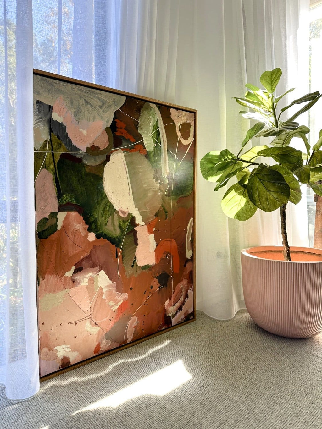 Earth, Still Warm-Original Art-Ashlea van Riet-Greenhouse Interiors Pty Ltd