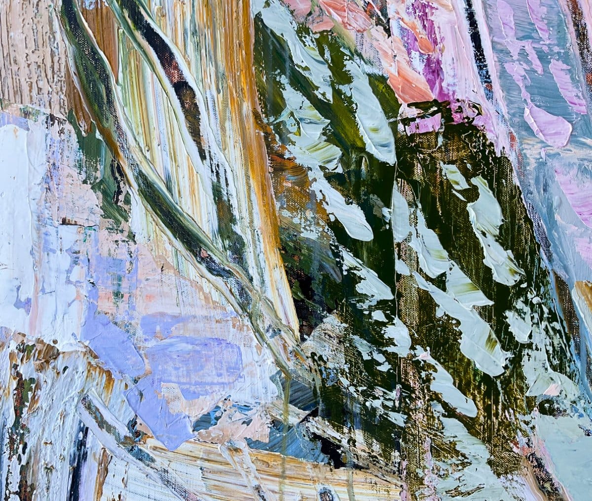 Woodland Veil Original Artwork-Original Art-Katie Wyatt-Greenhouse Interiors Pty Ltd