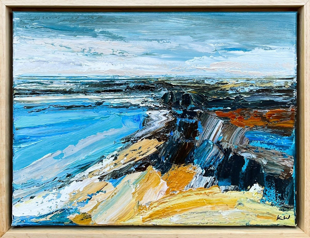 Shadow Tide I - Original Artwork-Original Art-Katie Wyatt-Greenhouse Interiors Pty Ltd