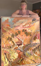 Uluru Bird Song  - Original Artwork-Original Art-Greta Hounslow-Greenhouse Interiors
