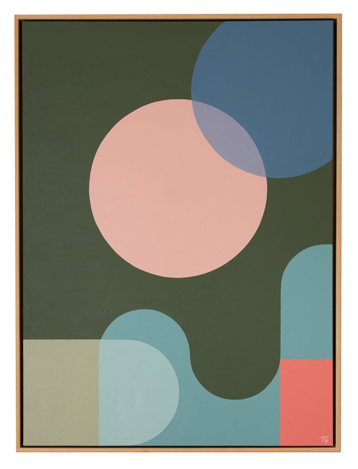 Pink Moon Rising - Original Art