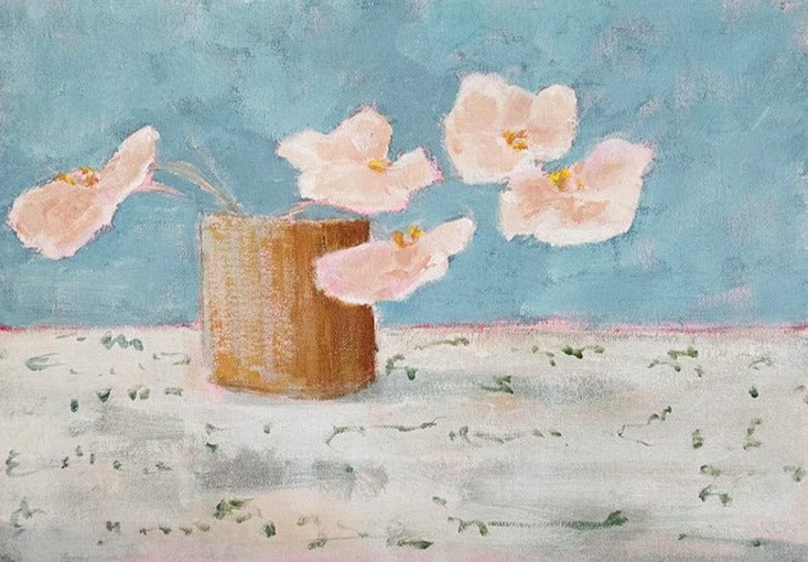 Pink Flowers Ii - Limited Edition Print