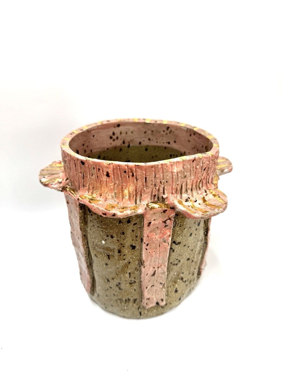 Deluxe Ice / Flower Bucket 'Pink Mud Gold'