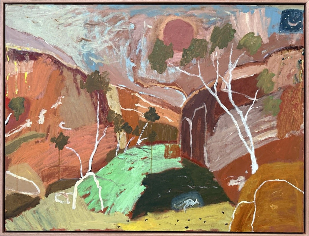 Song Of The Gorge - Original Artwork-Original Art-Greta Hounslow-Greenhouse Interiors Pty Ltd