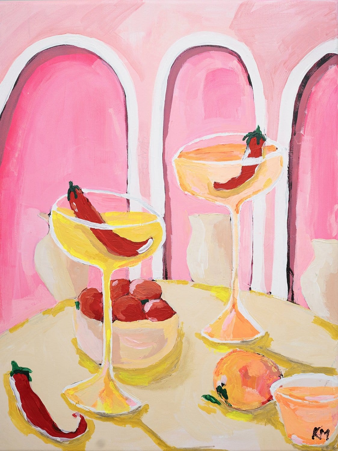Spicy Peppers - Limited Edition Print