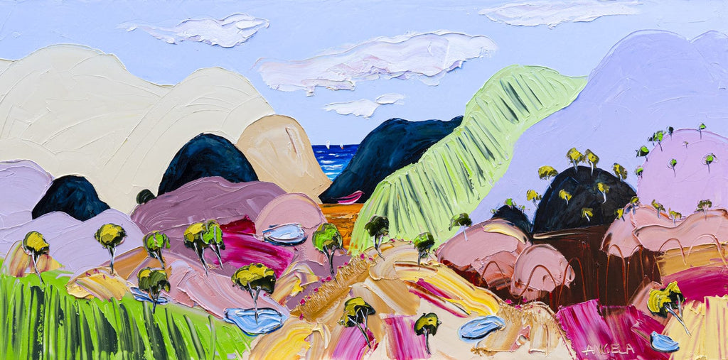 Whimsy Valley - Original Art-Original Art-Angela Hawkey-Greenhouse Interiors Pty Ltd