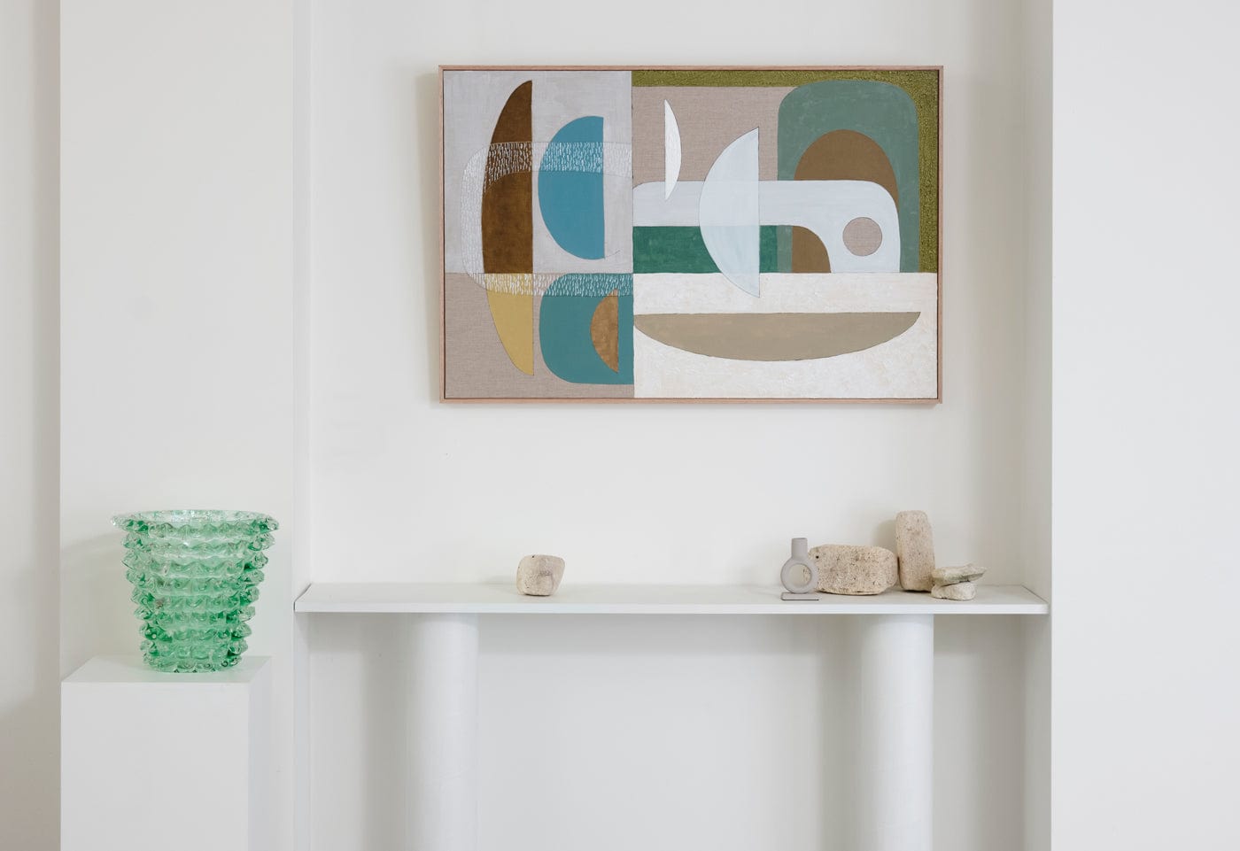 Stucco Glaucous Giclee Print