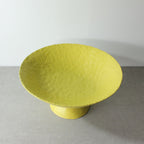 Pedestal Bowl - Chartreuse