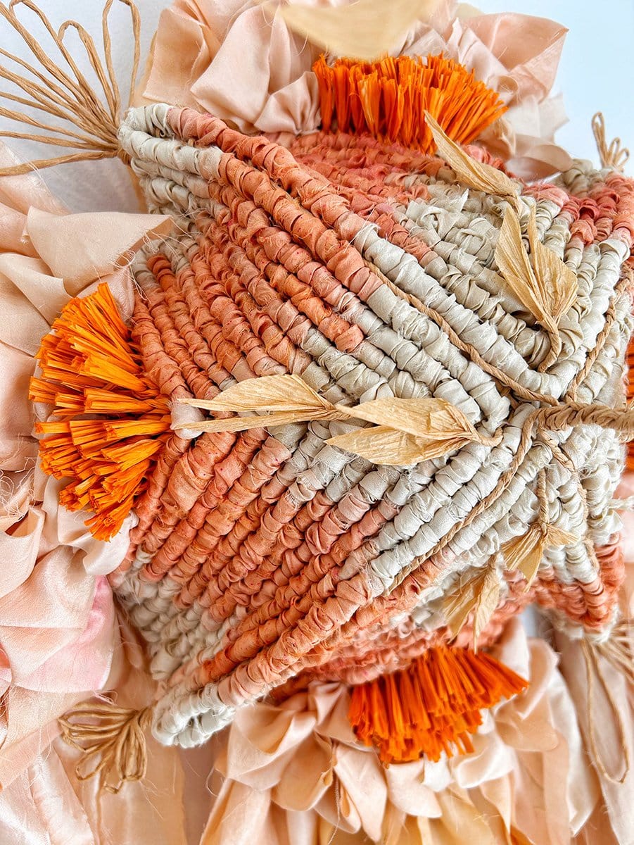 Positively Here, Hello - Handwoven Art