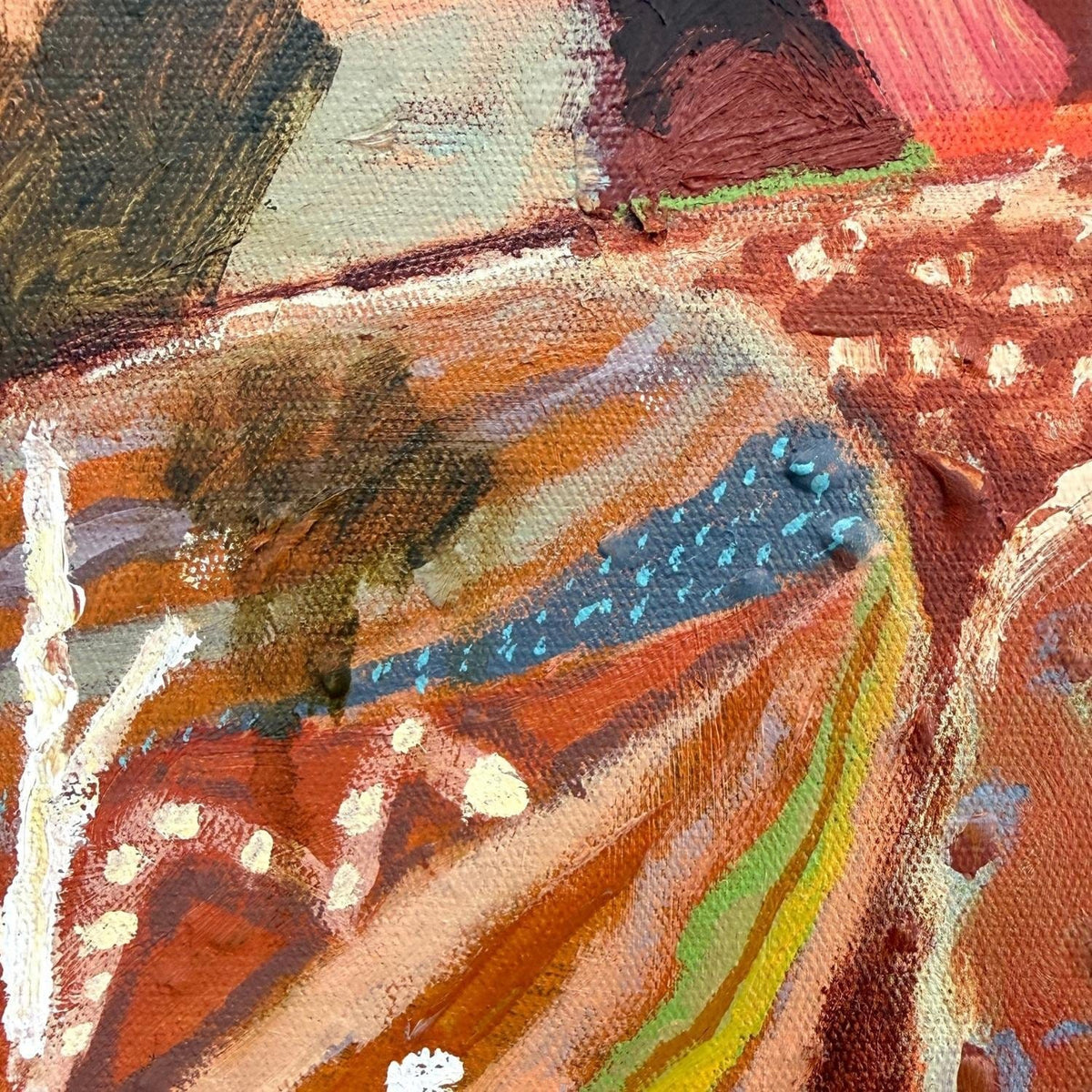 Sacred Uluru Sun  - Original Artwork