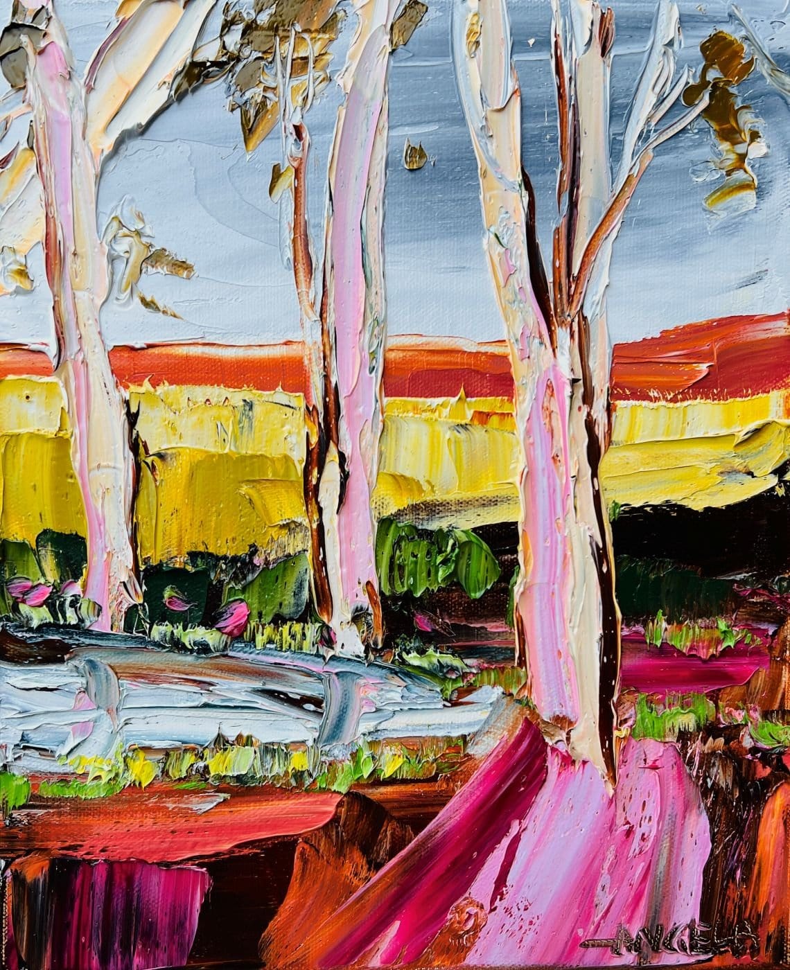 Fields Of Quiet Fire 2 - Original Artwork
