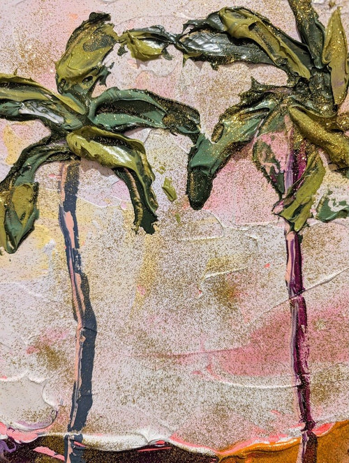 Shimmer Palms - Original Art