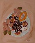 At The Table - Original Art