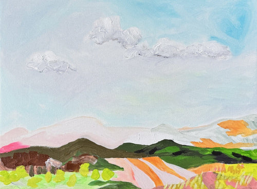 Sharon Original Painting-Original Art-Robyn Kylie-Greenhouse Interiors Pty Ltd