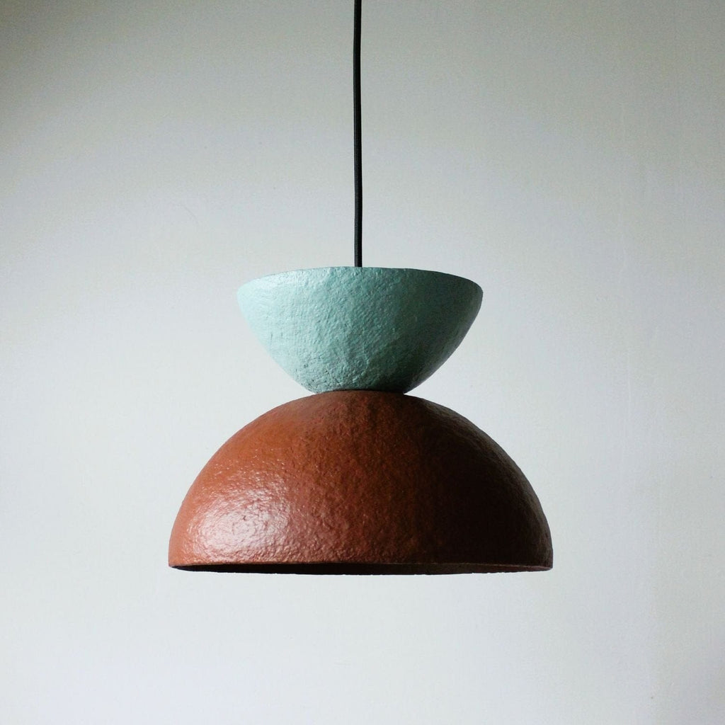 Hourglass Pendant Light # 1-Lighting-Ode to Elma-Greenhouse Interiors Pty Ltd