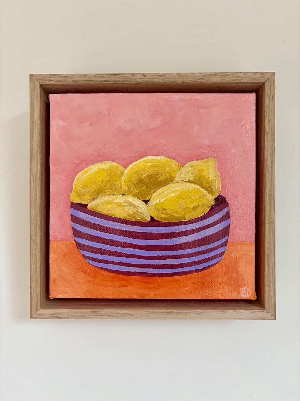 Citrus And Stripes - Original Art