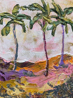 Shimmer Palms - Original Art