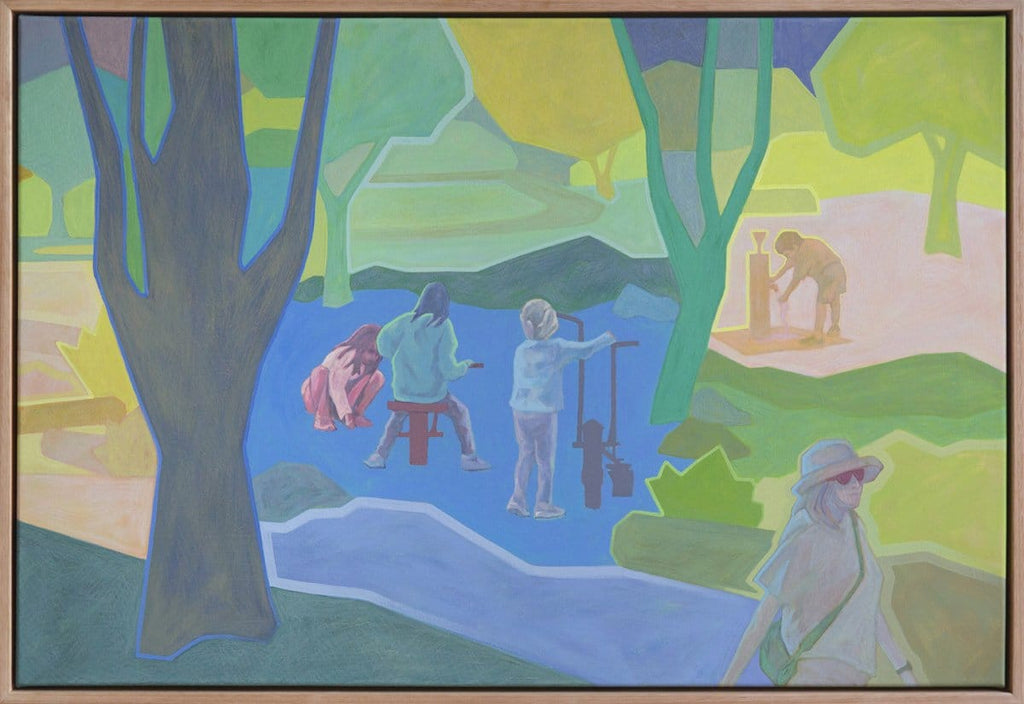 Digging For Treasures - Original Art