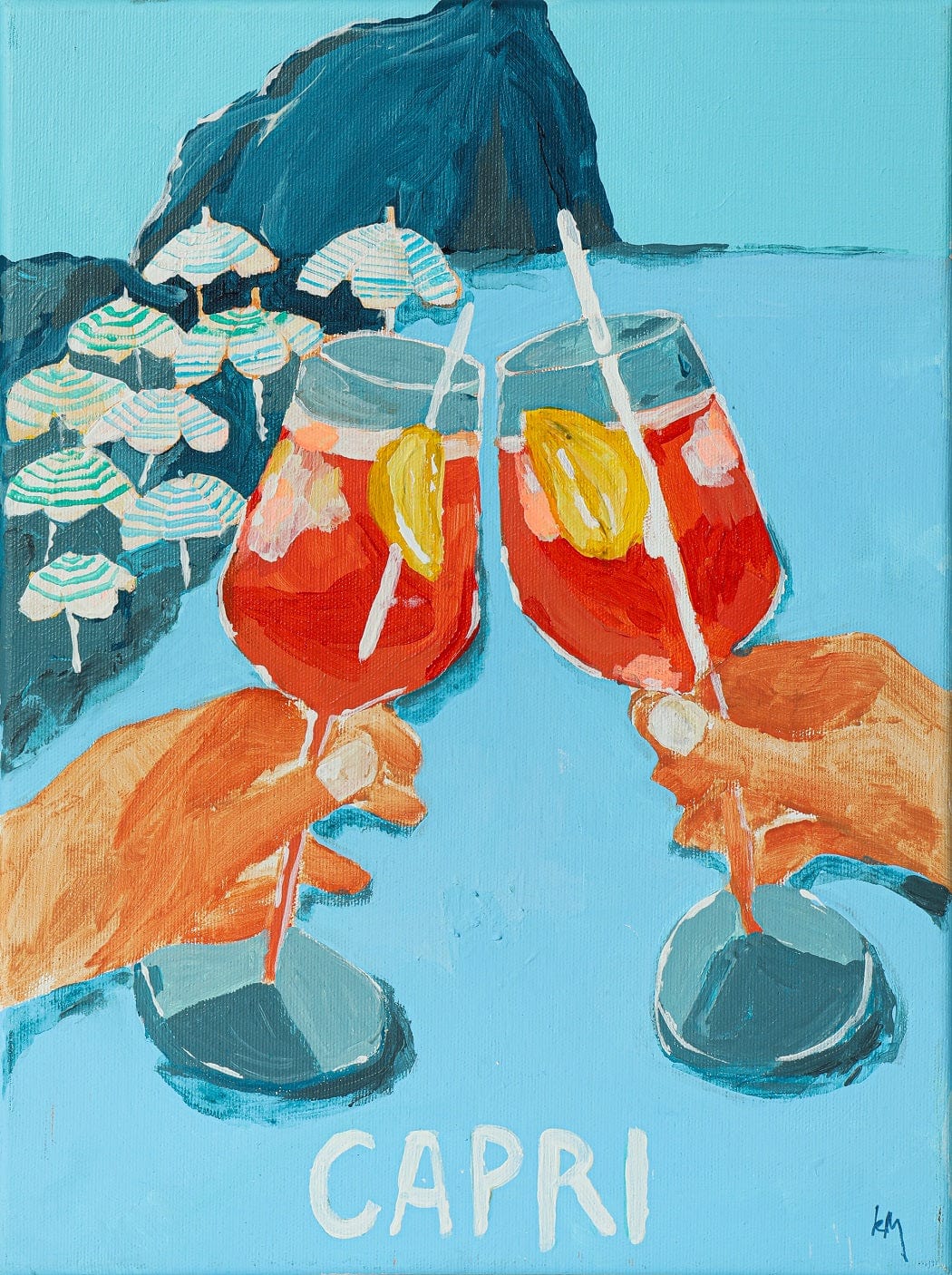 Capri Drink - Limited Edition Print