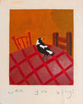 Before The Chair Empties - Original Artwork