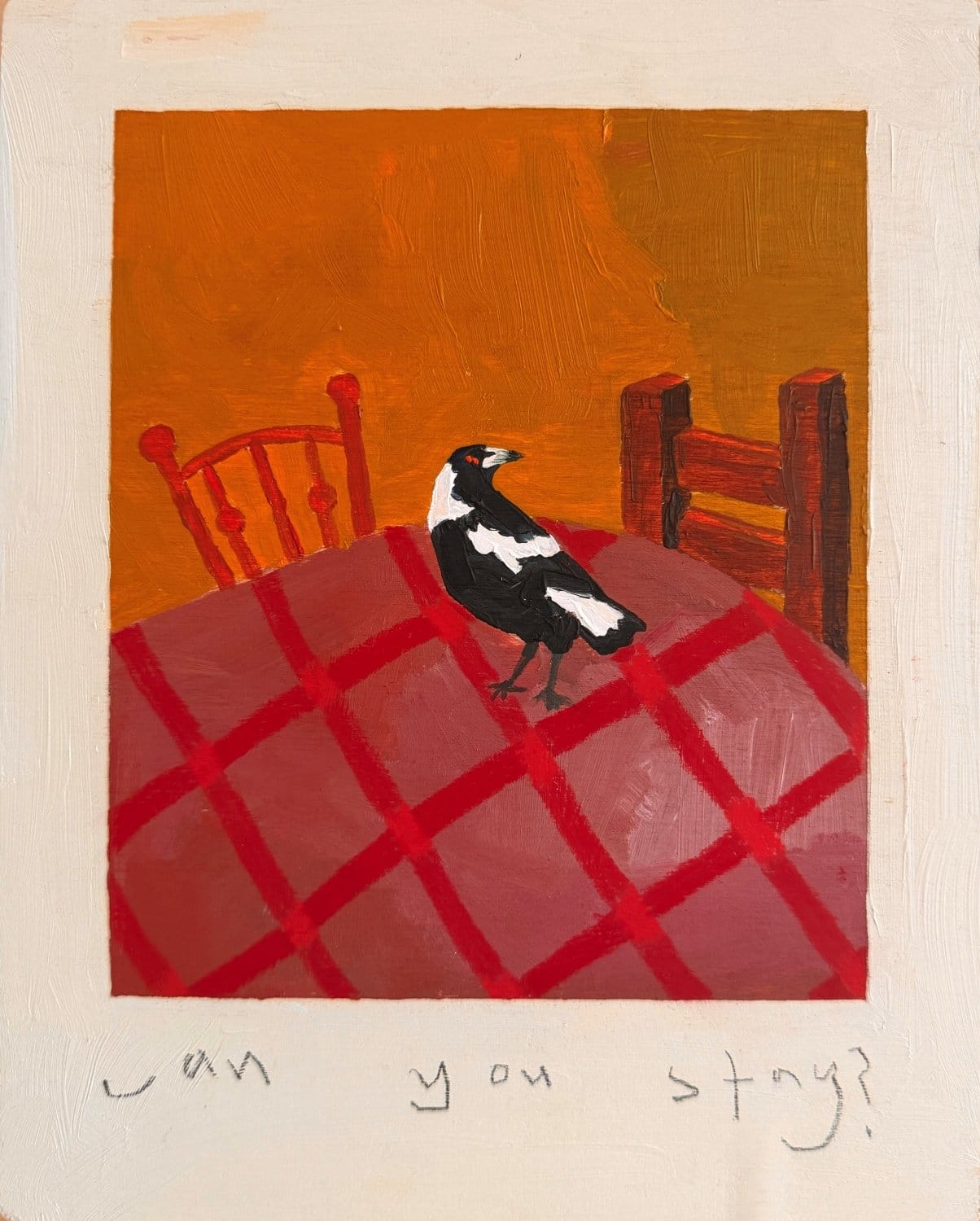 Before The Chair Empties - Original Artwork