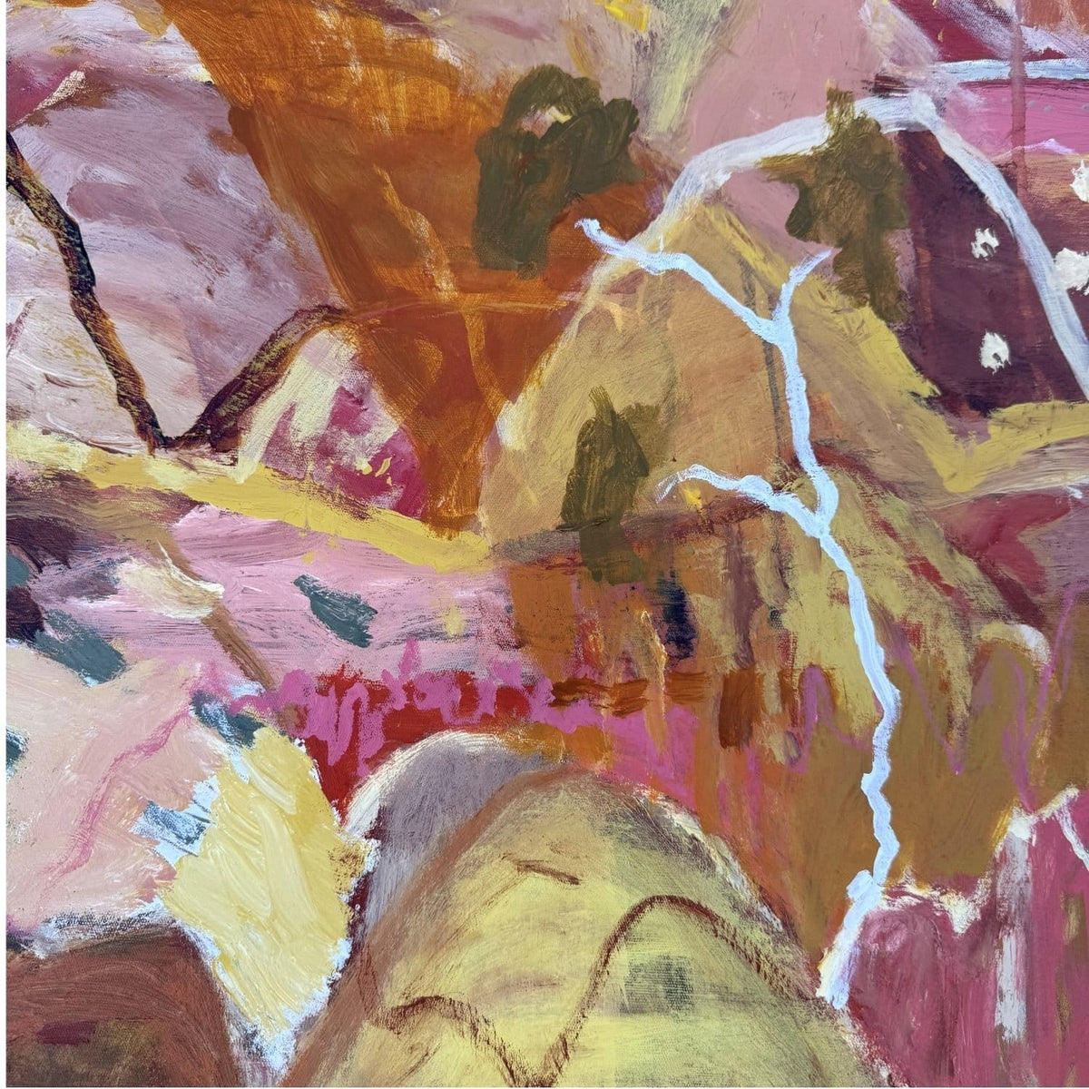 Woven Sunshine - Original Artwork-Original Art-Greta Hounslow-Greenhouse Interiors