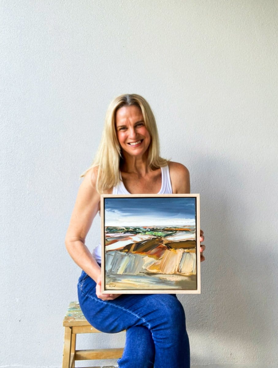 Wind Plains - Original Artwork-Original Art-Katie Wyatt-Greenhouse Interiors Pty Ltd