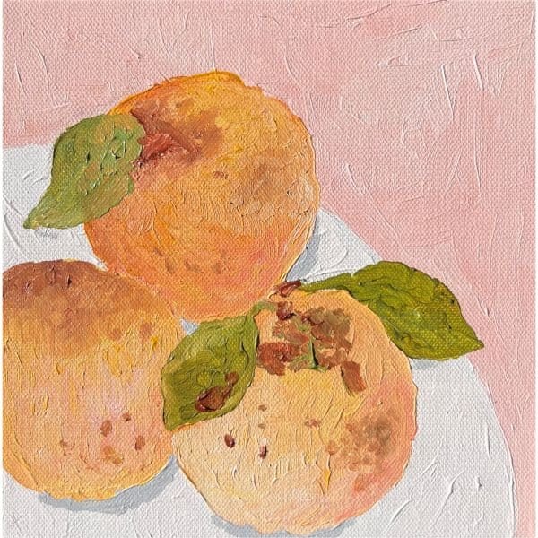 Quinces In Pink - Original Art