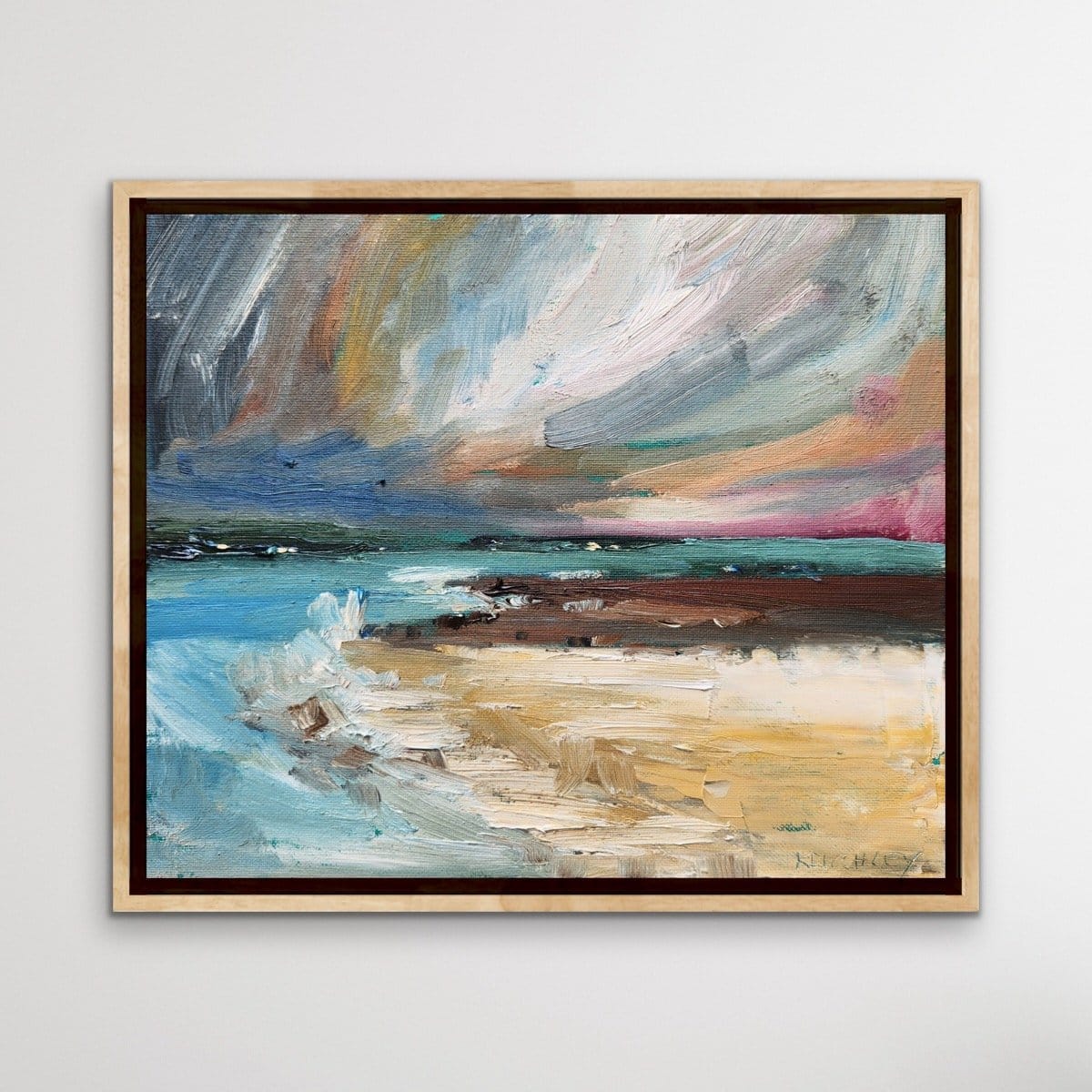 Light Chasing The Horizon - Original Art-Original Art-Michelle Keighley-Greenhouse Interiors Pty Ltd